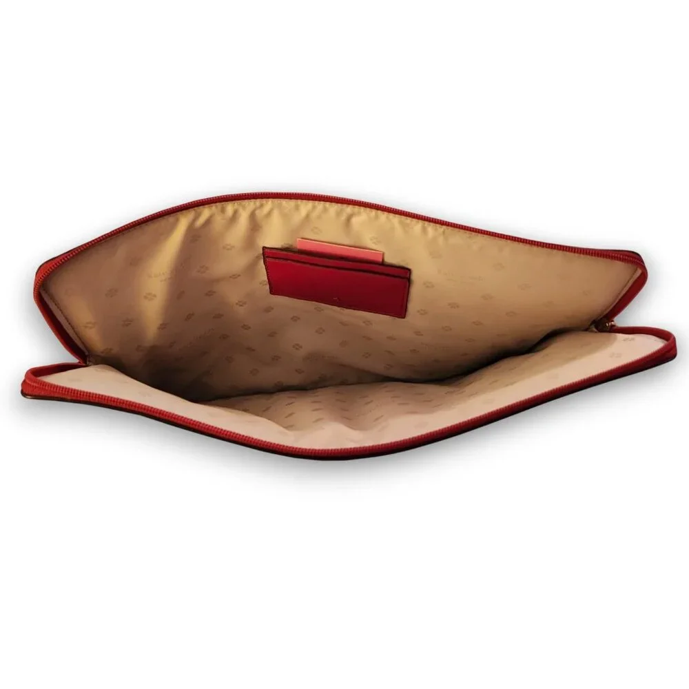 Kate Spade New York Sylvia Universal Slim Laptop Sleeve Red